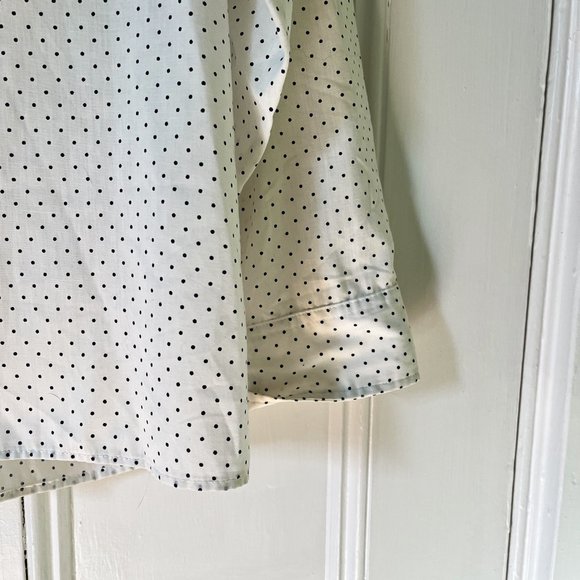vintage polka dot button down - Picture 9 of 11